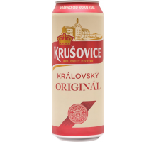 Пиво светлое KRUSOVICE Rizna 10 фильтрованное пастеризованное, 4,2%, ж/б, 0.5л, Чехия, 0.5 L