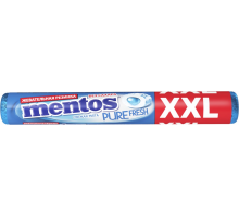 Жевательная резинка MENTOS Pure fresh XXL со вкусом мяты, 23,3г, Россия, 23,3 г