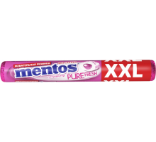 Жевательная резинка MENTOS Pure fresh XXL со вкусом тутти-фрутти, 23,3г, Россия, 23,3 г