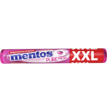 Жевательная резинка MENTOS Pure fresh XXL со вкусом тутти-фрутти, 23,3г, Россия, 23,3 г