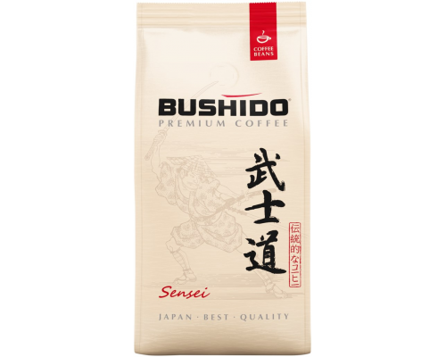 Кофе зерновой BUSHIDO Sensei Beans Pack, 227г, Нидерланды, 227 г