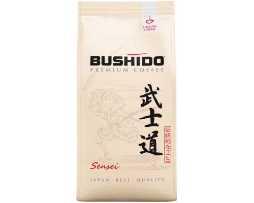 Кофе молотый BUSHIDO Sensei Ground Pack, 227г, Нидерланды, 227 г