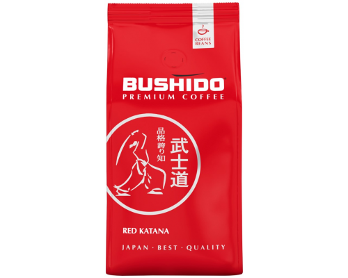 Кофе зерновой BUSHIDO Red Katana Beans Pack, 227г, Нидерланды, 227 г