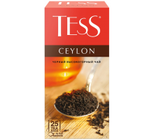 Чай черный TESS Ceylon байховый листовой, 25пак, Россия, 25 пак