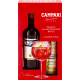 Ликер десертный аперитив CAMPARI + Напиток FRANKLIN SONS Natural Indian 3x0.15л, 0.75л, Нидерланды, 0.75 L