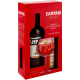 Ликер десертный аперитив CAMPARI + Напиток FRANKLIN SONS Natural Indian 3x0.15л, 0.75л, Нидерланды, 0.75 L