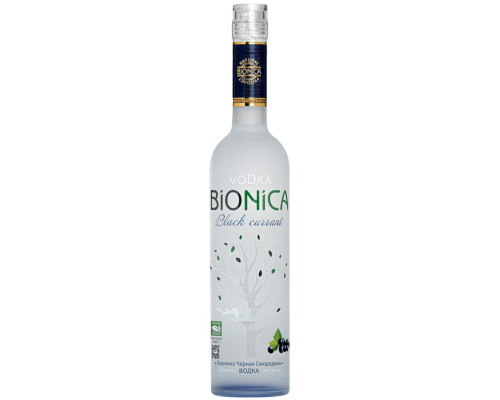 Водка BIONICA Черная смородина особая алк.40%, Россия, 0.5 L