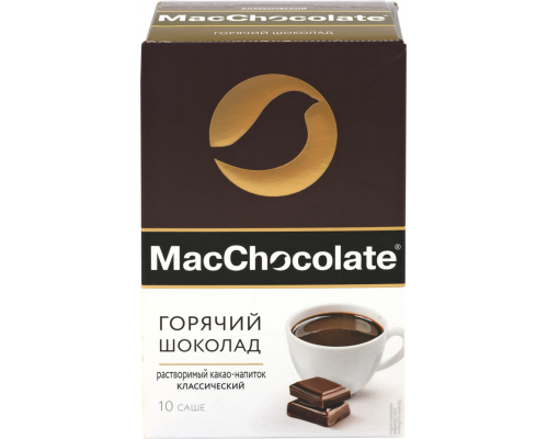 Какао-напиток растворимый MACCHOCOLATE, 10пак, Россия, 10 пак