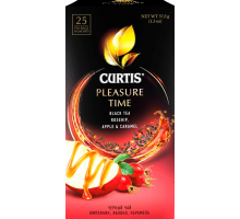 Чай черный CURTIS Pleasure Time арома, 25пак, Россия, 25 саш