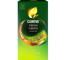 Чай зеленый CURTIS Fresh Green, 25пак, Россия, 25 саш