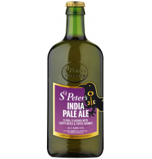 Пиво светлое ST.PETER'S India Pale Ale английский эль фильтр. пастер. алк.5,5% ст., Великобритания, 0.5 L