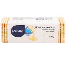 Печенье BONVIDA со сгущенным молоком, 400г, Россия, 400 г