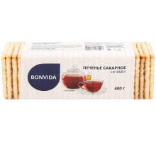 Печенье сахарное BONVIDA К чаю, 400г, Россия, 400 г