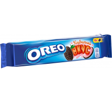 Печенье OREO с какао и начинкой со вкусом клубники, 95г, Россия, 95 г