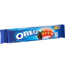 Печенье OREO с какао и начинкой со вкусом клубники, 95г, Россия, 95 г