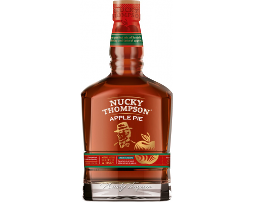 Настойка NUCKY THOMPSON Эппл пай на основе виски п/сл. алк.35%, Россия, 0.5 L