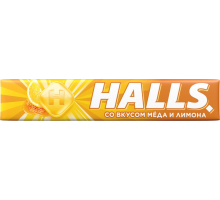 Карамель леденцовая HALLS Мед и лимон, 25г, Россия, 25 г