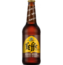 Напиток пивной LEFFE Brune Темный эль пастер. алк.6,5% ст., Россия, 0.45 L