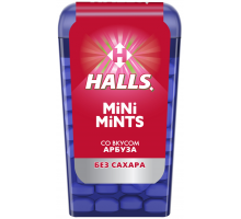 Конфеты HALLS Mini Mints со вкусом арбуза, 12,5г, Турция, 12,5 г