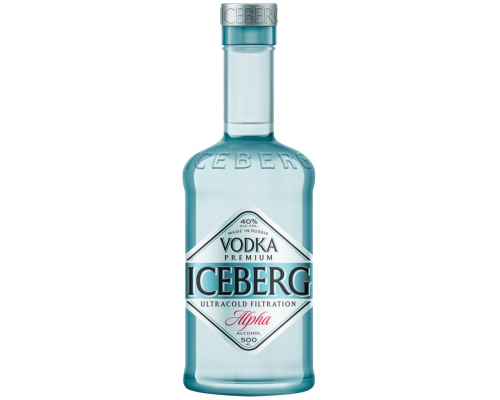 Водка ICEBERG алк.40%, Россия, 0.5 L