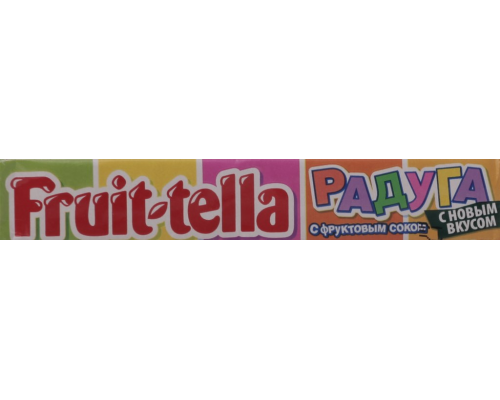 Конфета жевательная FRUIT-TELLA Радуга, 41г, Россия, 41 г