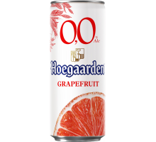 Напиток пивной безалкогольный HOEGAARDEN 0,0 Грейпфрут, 0.33л, Россия, 0.33 L