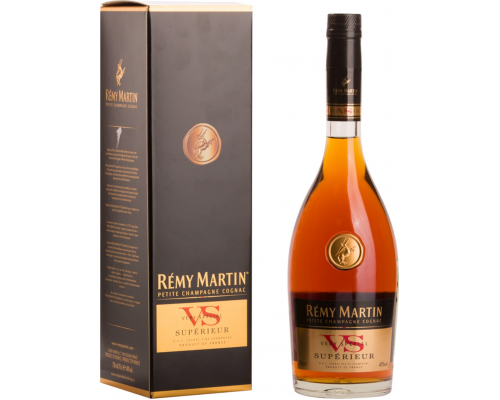 Коньяк REMY MARTIN VS Superieur ординарный 3 года 40%, п/у, 0.7л, Франция, 0.7 L