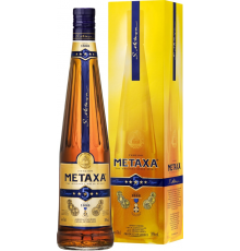 Напиток спиртной METAXA 5 лет, 38%, п/у, 0.7л, Греция, 0.7 L