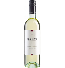 Вино CANTI Шардоне белое полусухое, 0.75л, Италия, 0.75 L