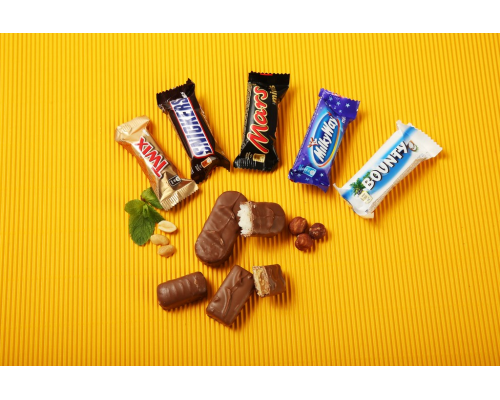 Конфеты TWIX Minis с печеньем и карамелью, покрытые молочным шоколадом, весовые, Россия