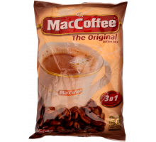 Напиток кофейный растворимый MACCOFFEE 3в1, 50пак, Россия, 50 пак