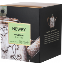 Чай черный NEWBY Darjeeling байховый, 100г, Индия, 100 г