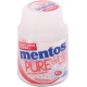 Жевательная резинка MENTOS Pure white со вкусом клубники, 54г, Россия, 54 г