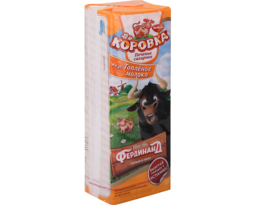 Печенье РОТ ФРОНТ Коровка вкус топленое молоко, 375г, Россия, 375 г