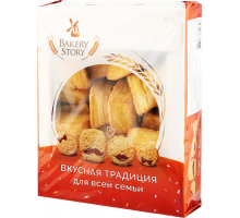 Печенье сдобное BAKERY STORY Лана с творогом, 500г, Россия, 500 г