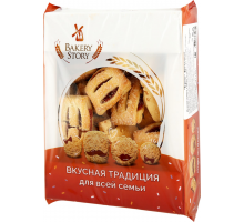 Печенье BAKERY STORY Кромс фруктовый, 450г, Россия, 450 г